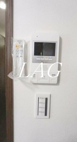 セキュリティ　モニター付きインターフォンです。