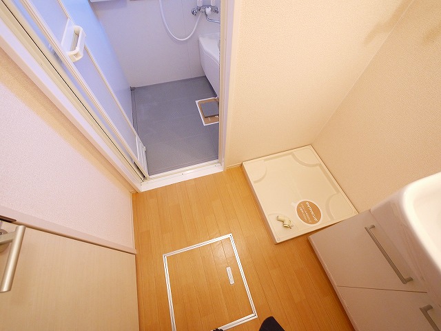 その他設備　室内洗濯置き場