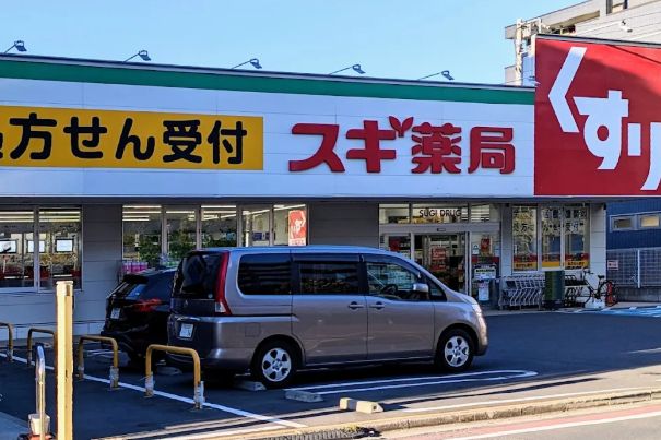 ドラックストア　スギ薬局葛飾青戸店（ドラッグストア）まで399m