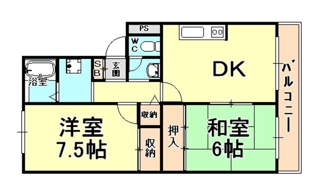 セルビシオ本山の間取り写真