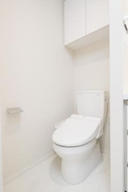 トイレ　ゆったりとした空間のトイレです