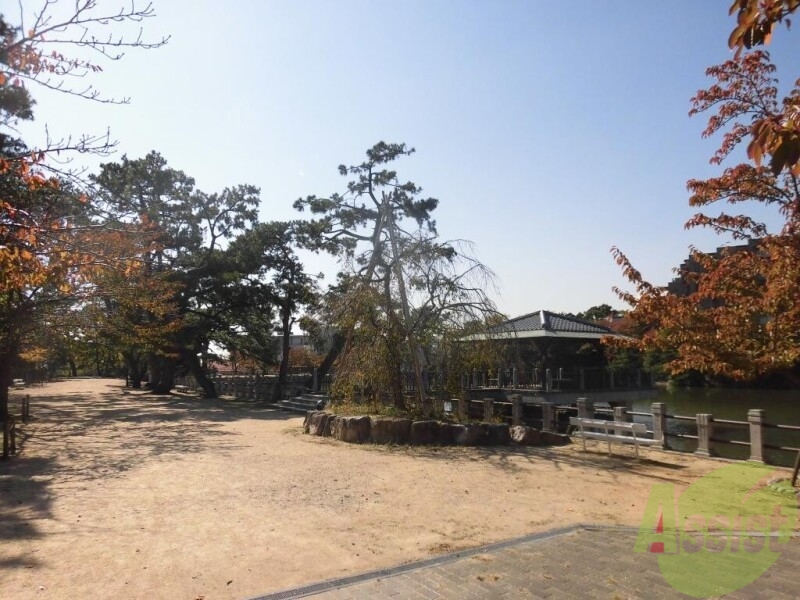 公園　深田池公園（公園）まで412m