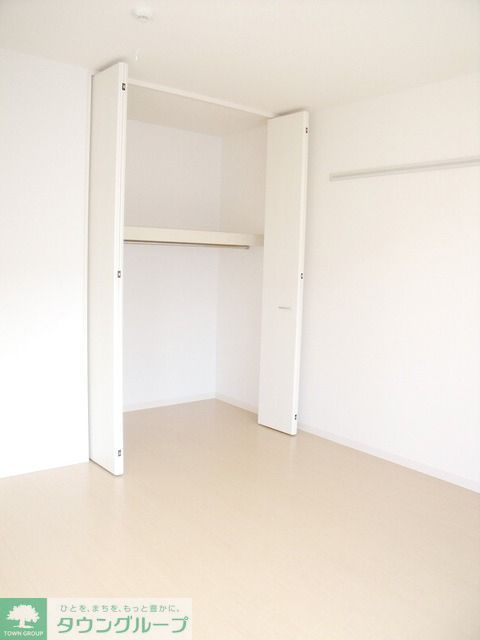 収納　収納が魅力の洋室です