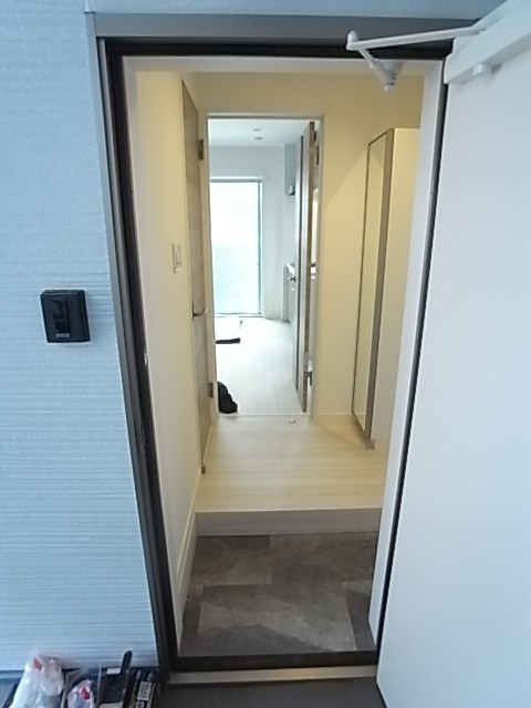 玄関　明るい玄関です