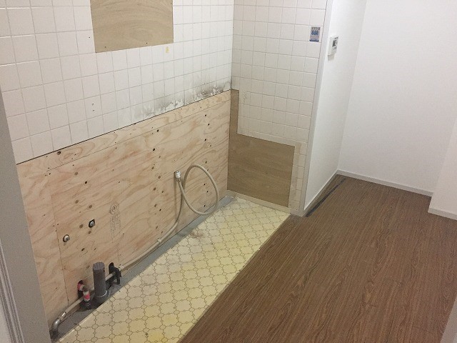 キッチン　新しくシステムキッチンが導入されます。