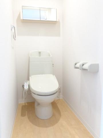 トイレ　清潔感のあるトイレです。
