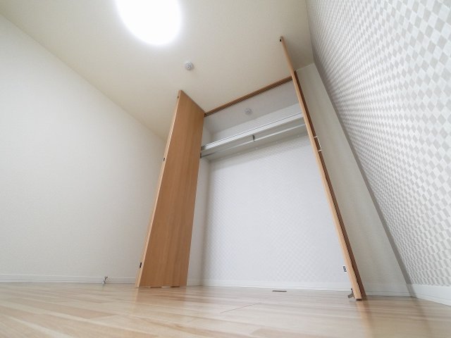 収納　大きなスペースがあり、収納には困りません