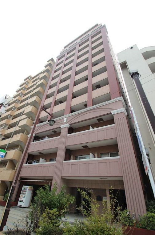 建物外観　家具家電付きのお部屋