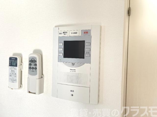 セキュリティ　訪問チェックができるモニターホン♪