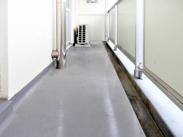 バルコニー　ビレッジハウスの同一物件・同一タイプの間取りの写真です