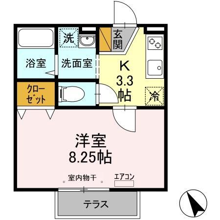 カルミアエステートの間取り写真
