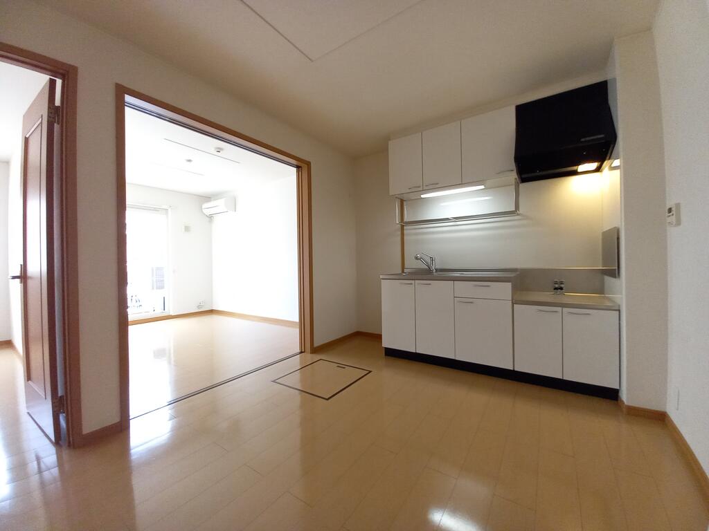 ラ・ファミ一ユ C棟のキッチン写真