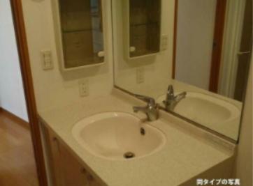 洗面設備　別部屋参考写真