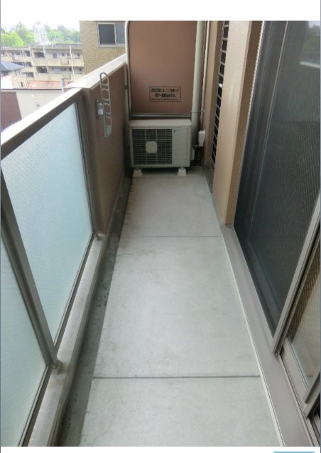 バルコニー　※別部屋です