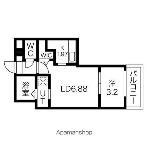 エレガンテブリッサ姪浜駅南.の間取り写真