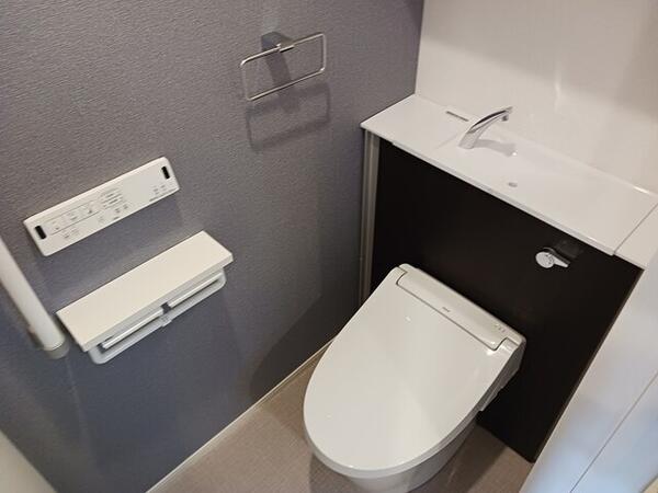 ＪＲ身延線 南甲府駅 徒歩11分 3階建 築1年のトイレ写真