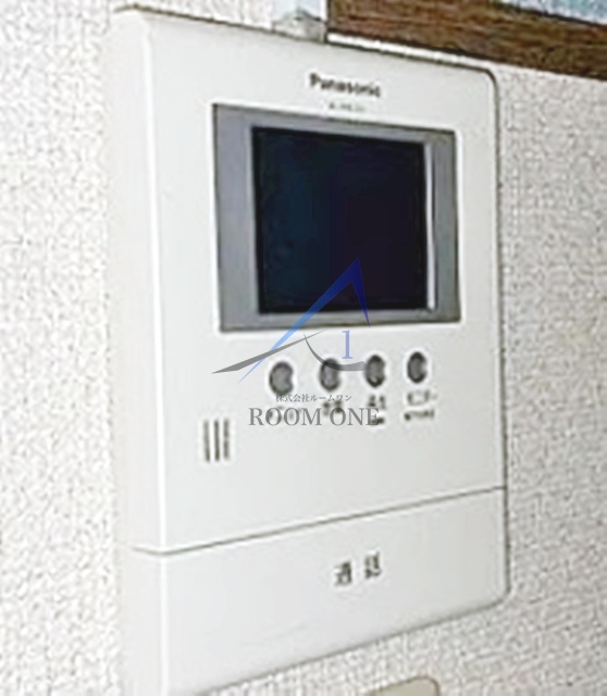 セキュリティ　モニター付きインターホンです。