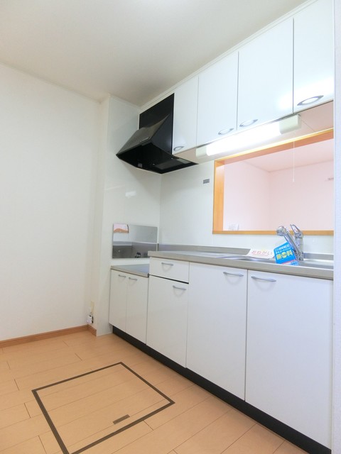 とさでん交通伊野線 宮の奥駅 徒歩2分 2階建 築19年のキッチン写真