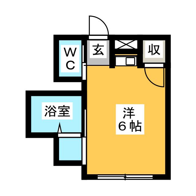 モンパオ２１　北棟の間取り