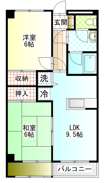 ロワール市川の間取り