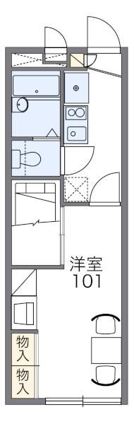 東京都日野市東豊田３（アパート）の賃貸物件の間取り