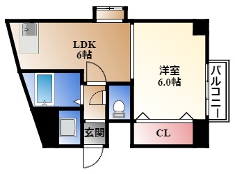 ヒルトップパレスの間取り