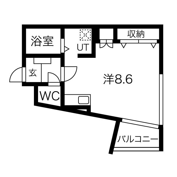 ロッヂングスオークの間取り