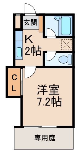 ガーデンハイツ田園の間取り