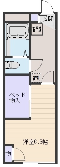 【バウム　フェルドの間取り】