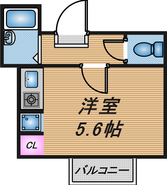 UP　GRAND菅原の間取り