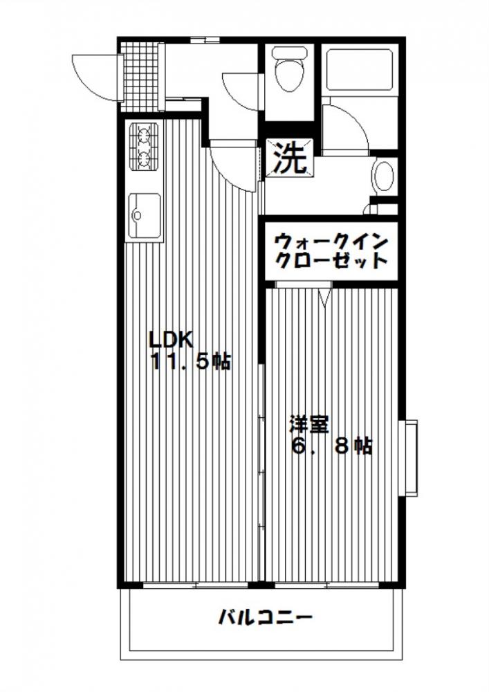 横浜市青葉区美しが丘のマンションの間取り