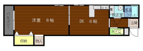 ＴＯＵＲＥ　ＤＥ　Ｌ‘ＡＵＢＥの間取り