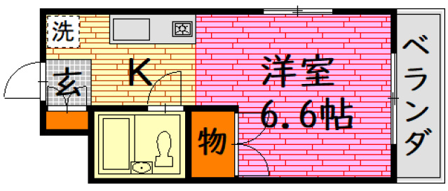 ヴェナールハイムの間取り