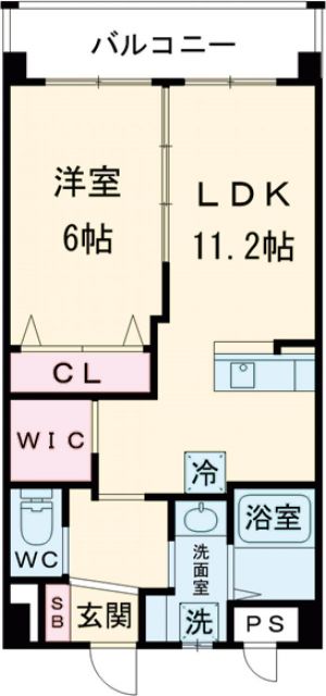 カーサ　フルールの間取り