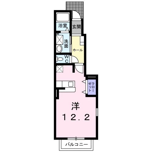 【メリーハウスIIの間取り】