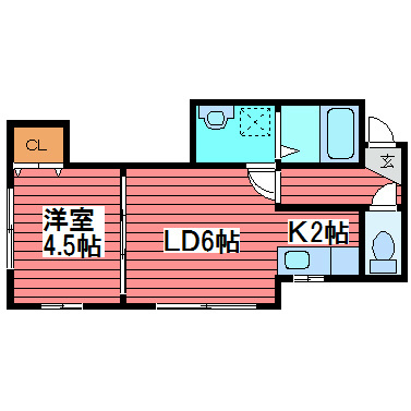 フェニックス月寒の間取り