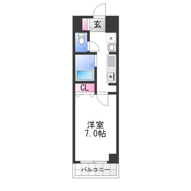 プレジオ・カーサII番館の間取り