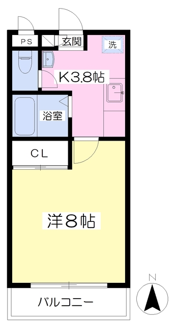 フロンティア・ＵＥＤＡの間取り