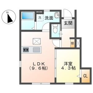 リーブルファイン三井北町の間取り