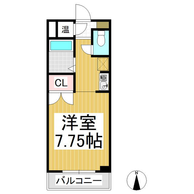 エメラルドグレイスＡ棟（３階建て）の間取り