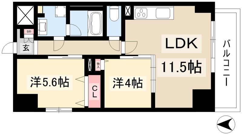 ファミールプライムの間取り