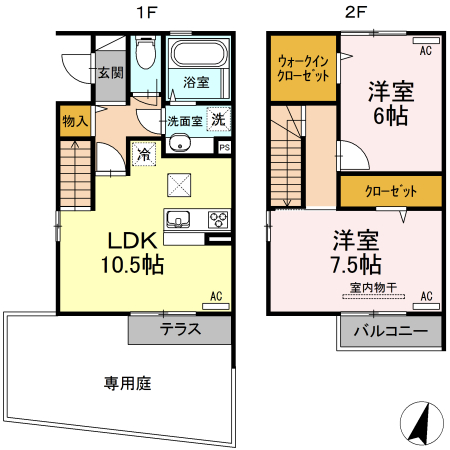 シャンス23の間取り