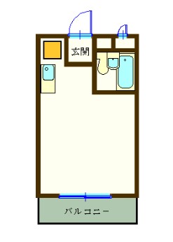 鎌ケ谷市くぬぎ山のマンションの間取り