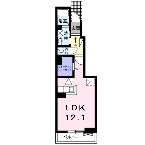 プラシードの間取り