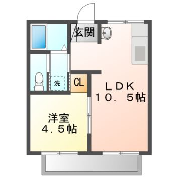 エルカストの間取り