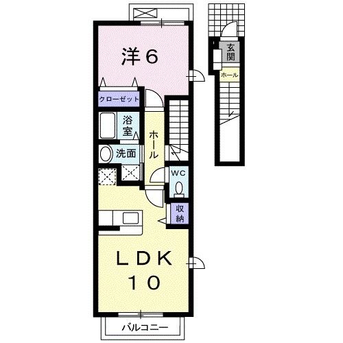 ディアナホーム撫川の間取り