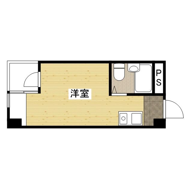 福山市今町のマンションの間取り