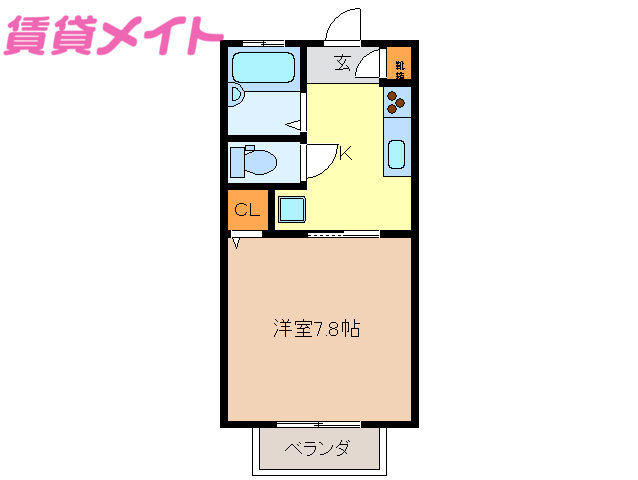 セゾン・プロムナードの間取り