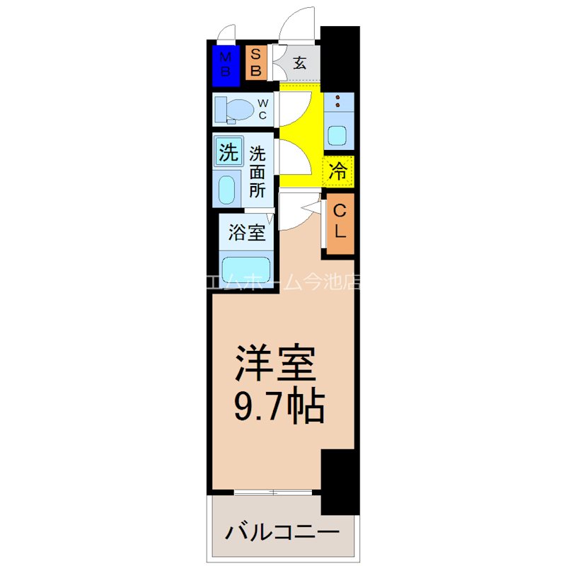 S-RESIDENCE勝川駅前の間取り