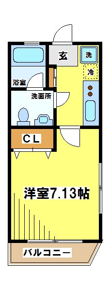 東京都世田谷区給田３（アパート）の賃貸物件の間取り
